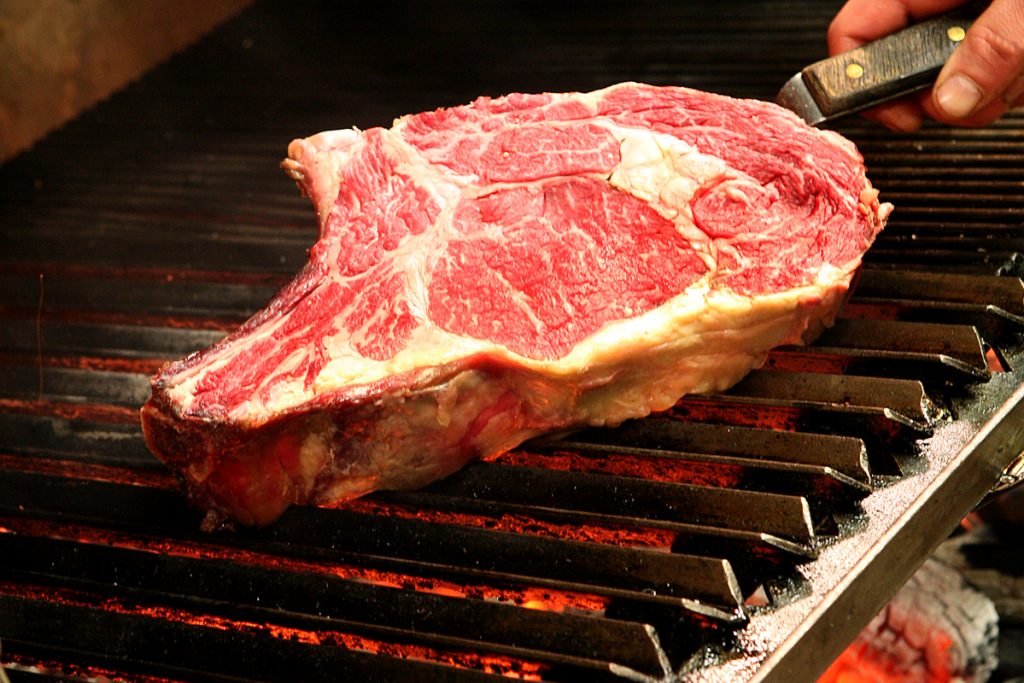 La mejor carne en un restaurante cualquiera